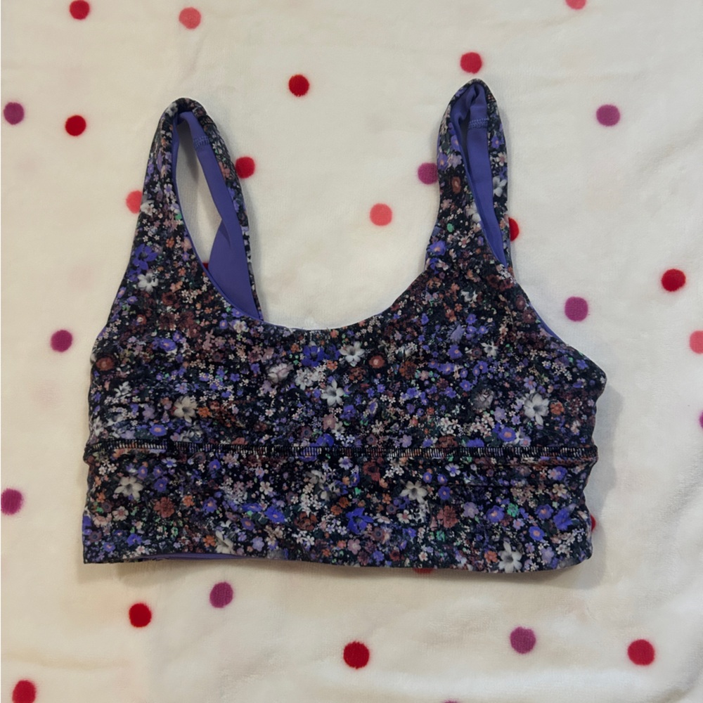 Lululemon Floral Reversible Sports Bra